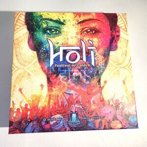 Holi Festival of Colors Strategy Board Game Floodgate Games Indian Festival NEW